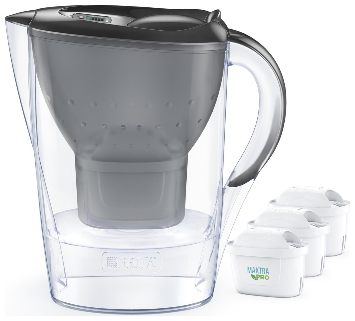 Brita Marella vrč za filtriranje vode + 3 Maxtra Pro filtera